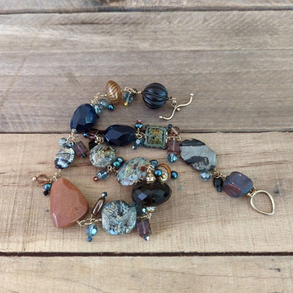 Natural Elements / Earth Elements Choker Necklace - Picture 4 of 10